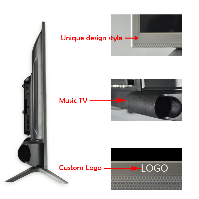 4K HDR Télévision 43 50 55 65 Smart LED TV 55 pouces 4K Smart LCD HD TV LED TV SMART TV 43 Télévision à écran plat